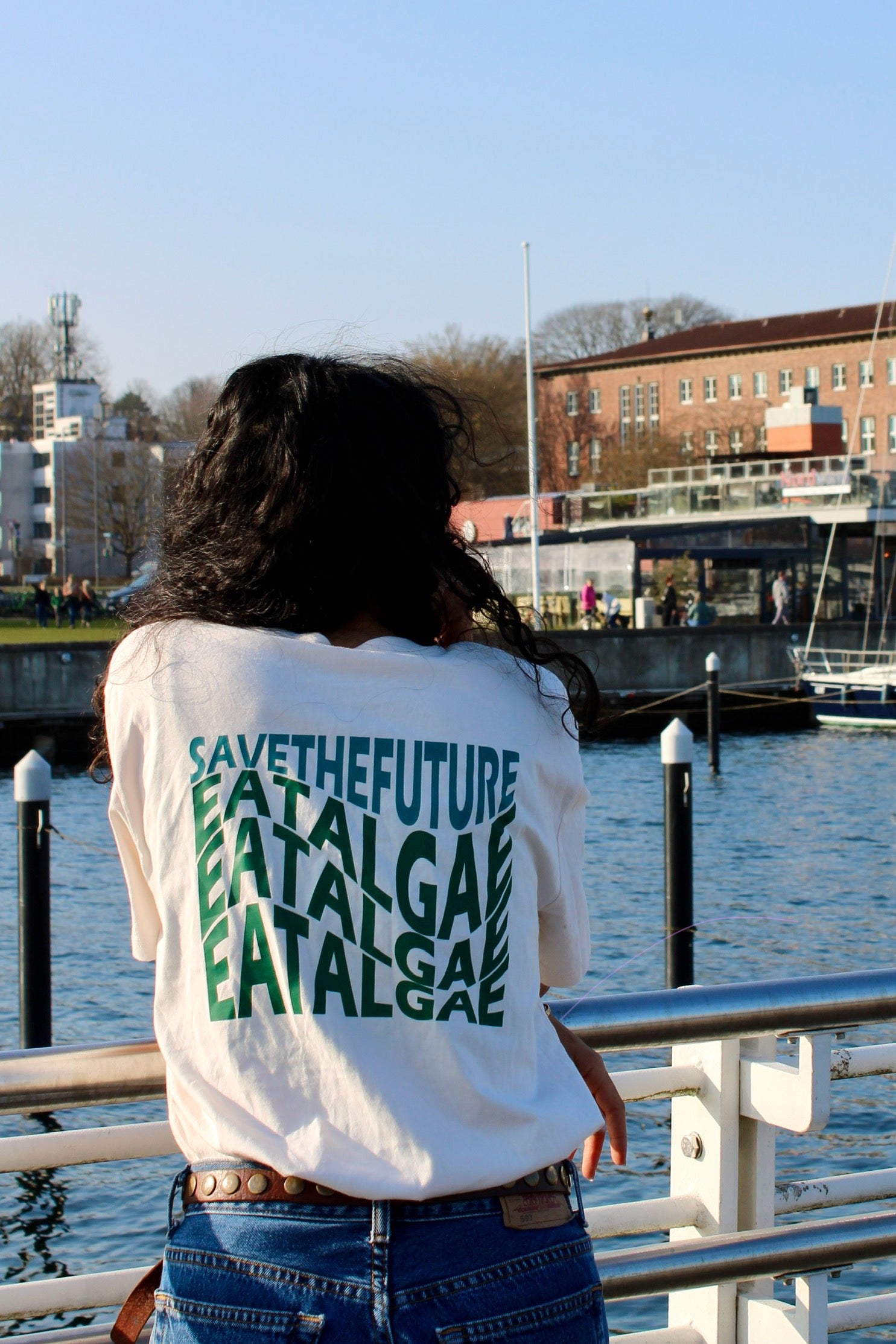 Savethefuture. Eat Algae T-Shirt