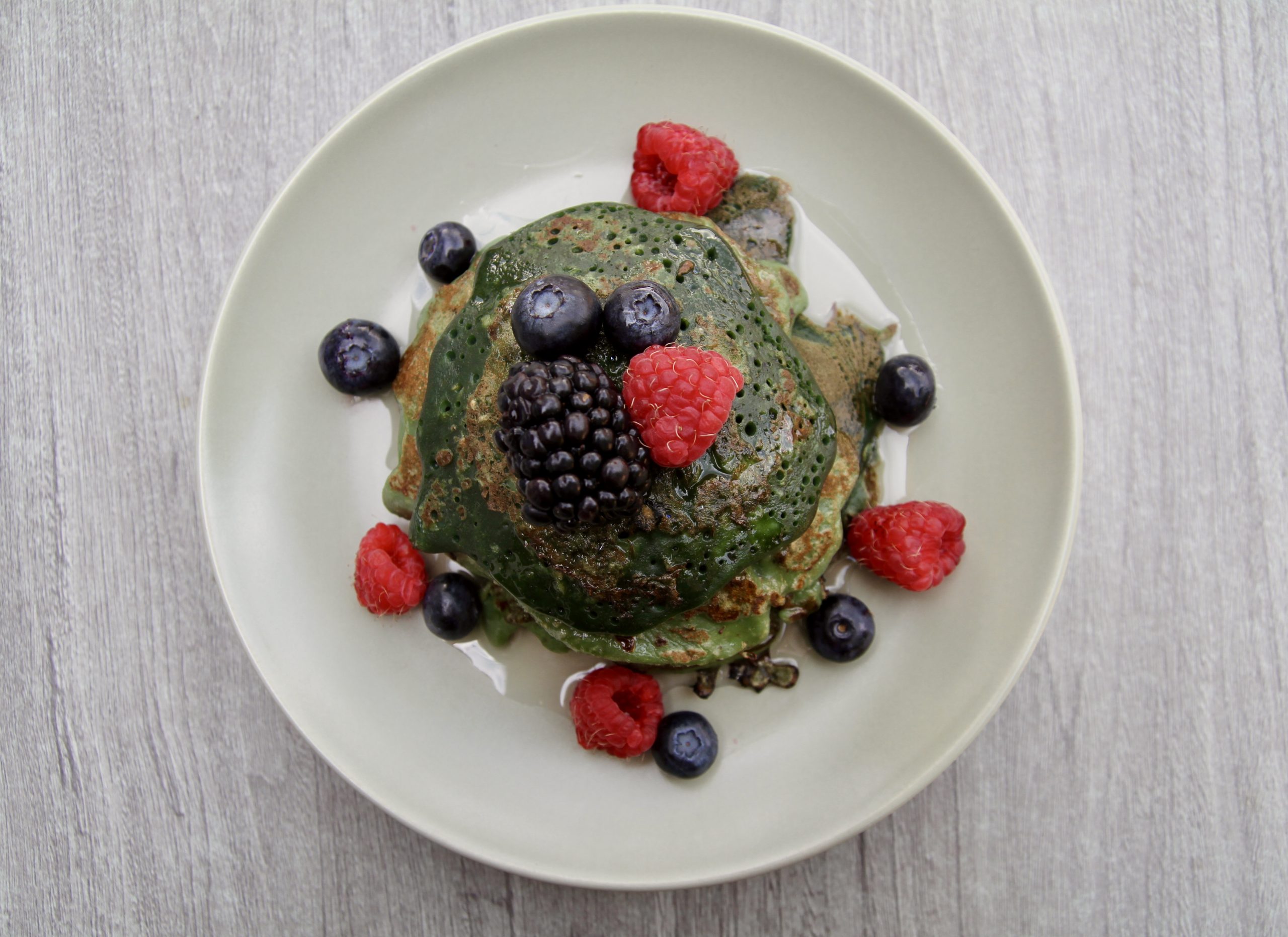 Spirulina-Pancakes